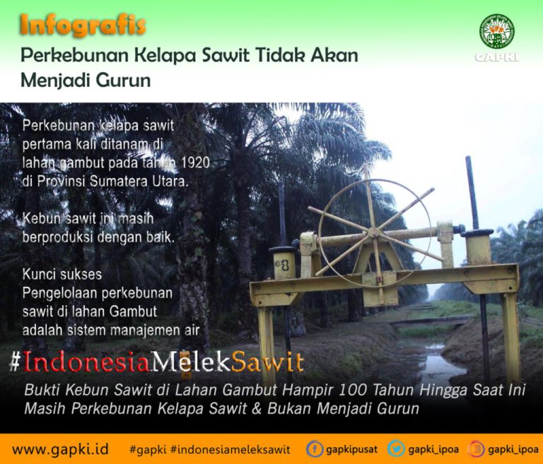 Infografis : Perkebunan Kelapa Sawit Tidak Akan Menjadi Gurun