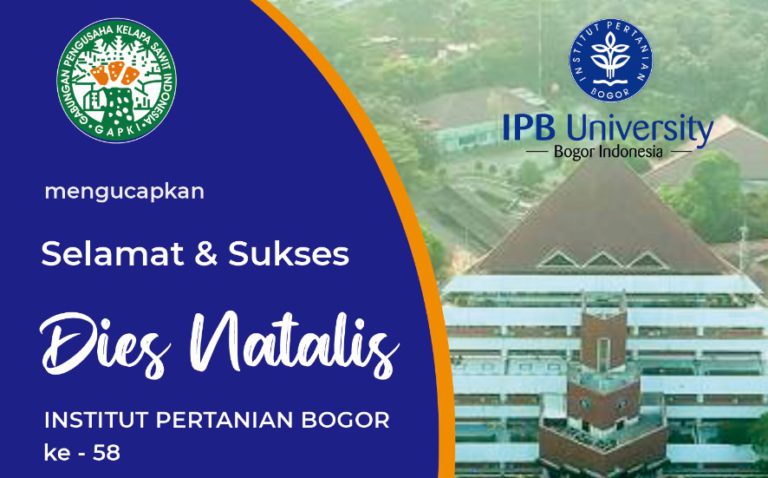 GAPKI Mengucapkan Selamat & Sukses Dies Natalis IPB ke-58