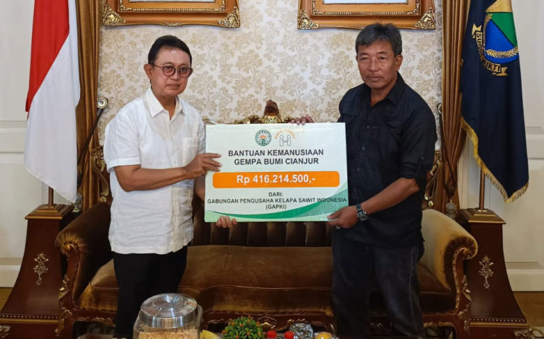 Peduli Korban Gempa Cianjur, GAPKI Siapkan Bantuan Bertahap