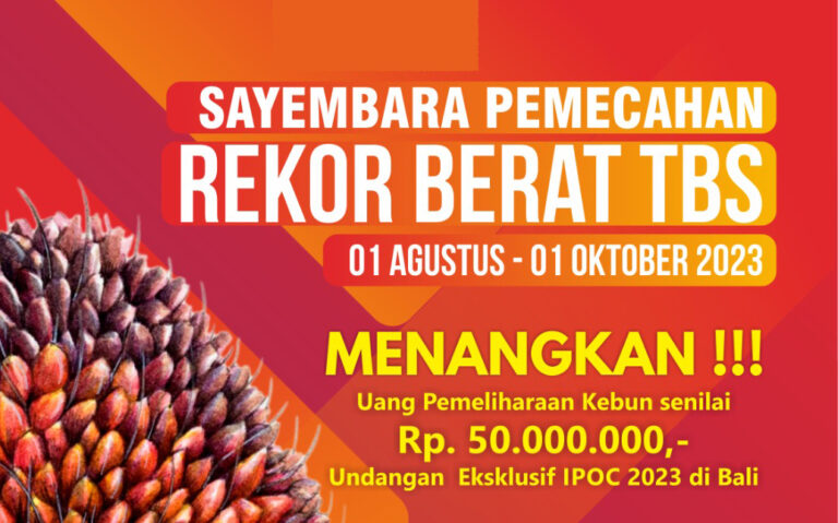 Lomba TBS Terberat Se-Indonesia! Periode 1 Agustus – 1 Oktober 2023