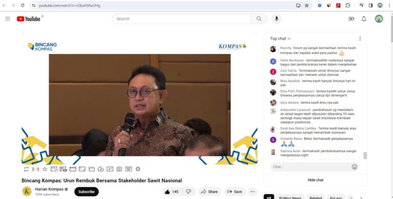 GAPKI: Presiden Yang Terpilih Nanti, Harus Ciptakan Tata Kelola Sawit Lebih Baik