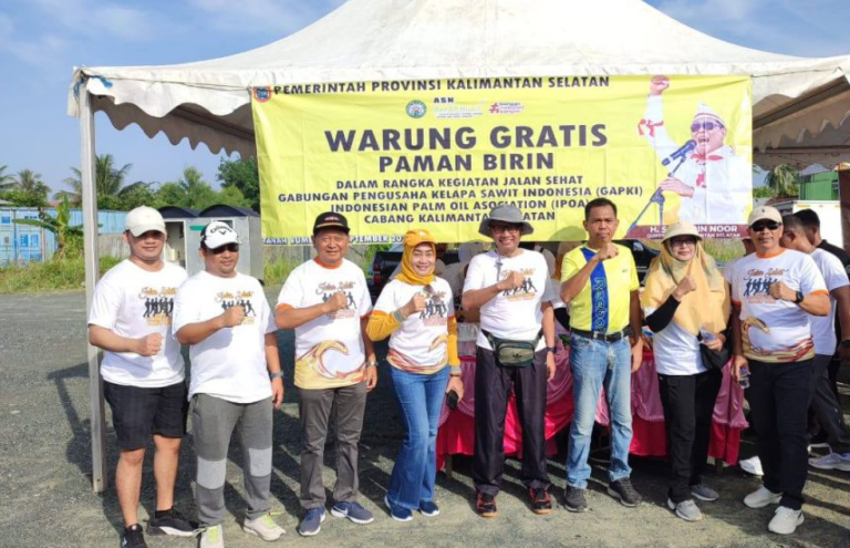 Jalan Sehat GAPKI Kalsel Dihadiri Lebih Dari 1500 Orang, Diapresiasi Pemprov Kalsel