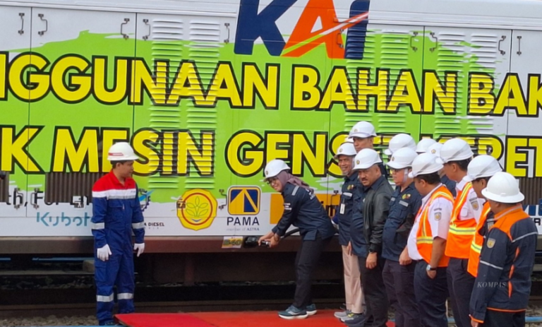 Uji Biodiesel B40 untuk Kereta Api: Langkah Baru Menuju Transportasi Hijau