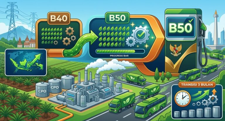 Implementasi Biodiesel B50 Resmi Dimulai, Serapan CPO dan Permintaan FAME Diproyeksi Meningkat