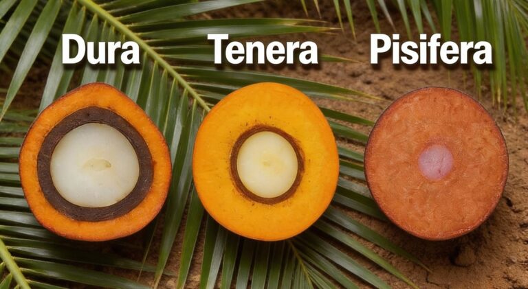 Dura, Tenera, dan Pisifera: Mengenal Tiga Tipe Kelapa Sawit yang Menentukan Produktivitas Kebun