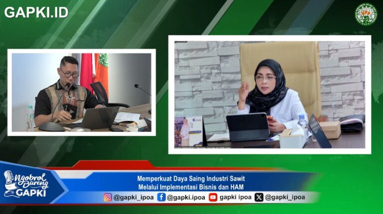 GAPKI Dorong Implementasi Bisnis dan HAM untuk Perkuat Daya Saing Industri Sawit