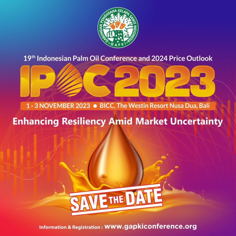 19th Indonesian Palm Oil Conference and 2023 Price Outlook