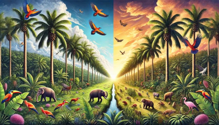 Palm Plantations And Biodiversity: Go Along Or Go Against?
