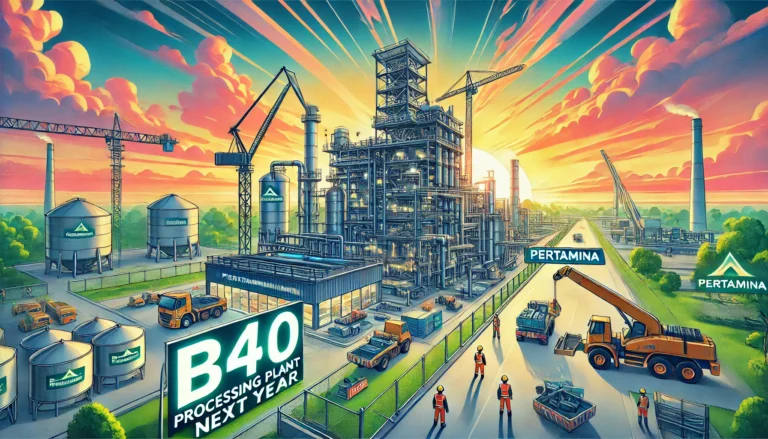 Pertamina To Build B40 Processing Plant Next Year