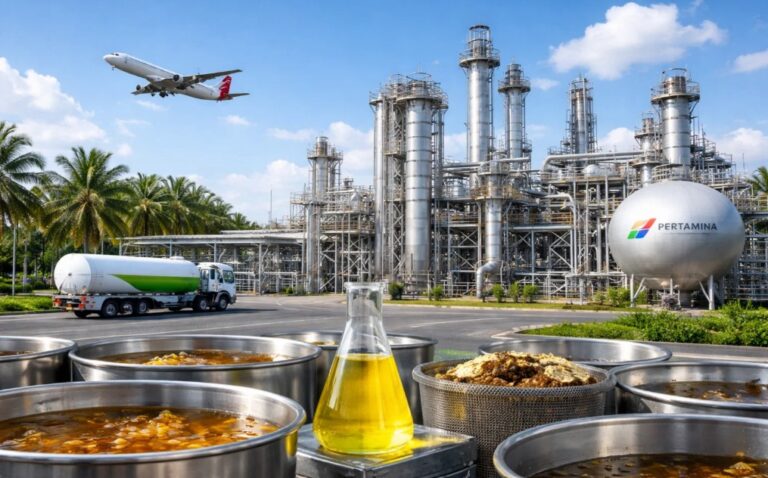 Pertamina Raises Production Capacity Of UCO-Based SAF