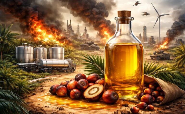 Mideast Conflict Makes Palm Oil Attractive Source Of Energy