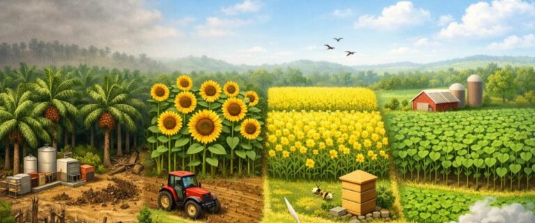 What Vegetable Oil Most Land-Saving And Most Sustainable?