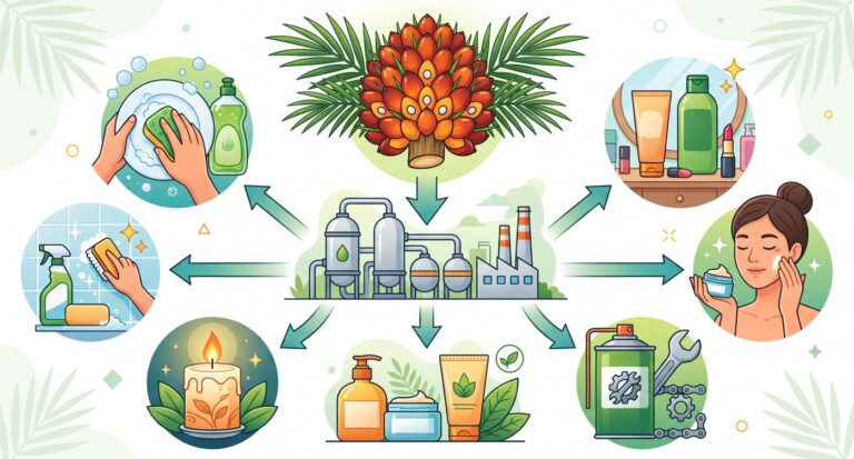 Palm Oleochemical: Industrial Feedstock For Daily Use Goods